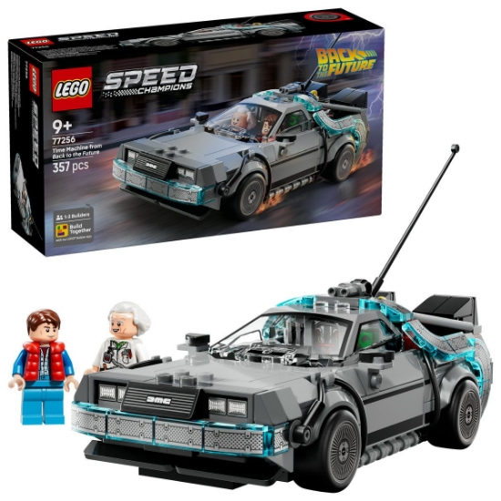 Imagine LEGO SPEED CHAMPIONS MASINA TIMPULUI DIN INAPOI IN VIITOR 77256