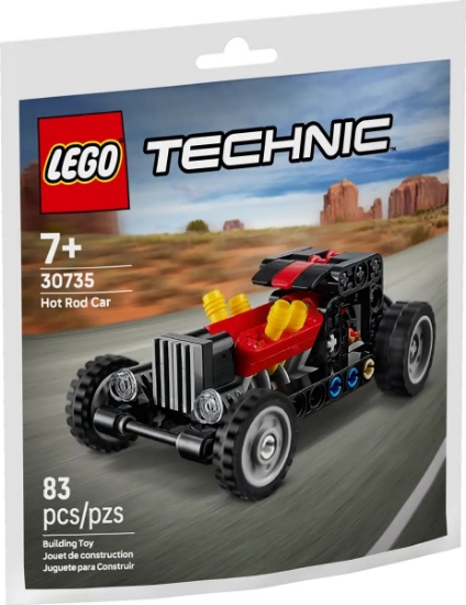 Imagine LEGO TECHNIC MASINA HOT ROD 30735