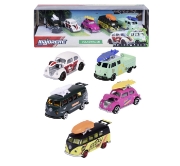 Imagine MAJORETTE SET 5 MASINUTE METALICE VOLKSWAGEN 7.5CM