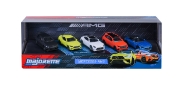 Imagine MAJORETTE SET 5 MASINUTE METALICE MERCEDES AMG 7.5CM