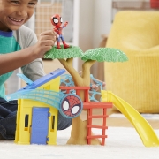 Imagine SPIDEY SI PRIETENII EXTRAORDINARI SCENA DE JOACA LOCUL DE JOACA LUI SPIDEY SI FIGURINA SPIDEY 10CM