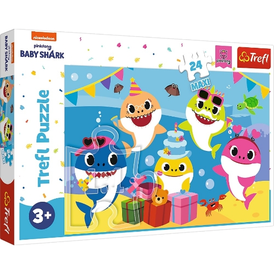 Imagine PUZZLE TREFL 24 MAXI HAPPY BABY SHARK