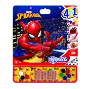 Imagine SPIDERMAN SET PENTRU DESEN GIGA BLOCK 4 IN 1 