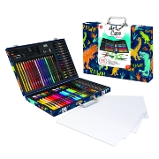 Imagine SET DE DESEN DELUXE CU 100 ACCESORII DINOZAUR