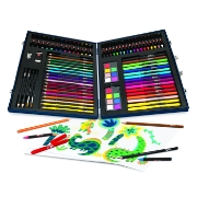 Imagine SET DE DESEN DELUXE CU 100 ACCESORII DINOZAUR