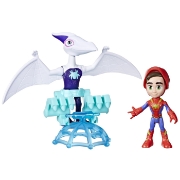 Imagine SPIDEY SI PRIETENII MARVEL DINO WEBS GHOSTASAURUS SI SPIDEY