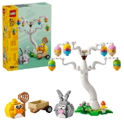 Imagine LEGO ICONICS IEPURAS SI VANATOARE DE OUA DE PASTE 40808