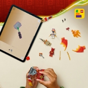 Imagine LEGO NINJAGO PACHET DE LUPTA CU ROBOTUL DRAGON AL LUI KAI 71851