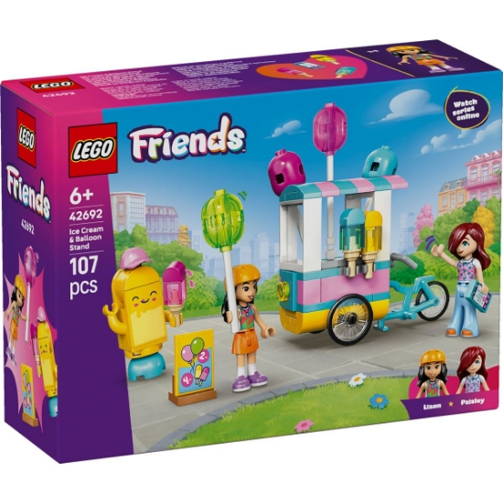 Imagine LEGO FRIENDS STAND CU INGHETATA SI BALOANE 42692