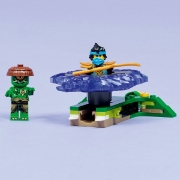 Imagine LEGO NINJAGO NYA VS SPINNERUL MONSTRU CU MUTATII 71849