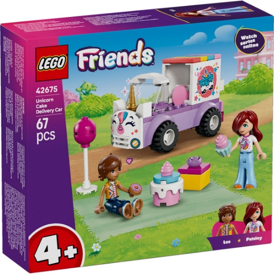 Imagine LEGO FIRENDS MASINA UNICORN PENTRU LIVRARE DE TORTURI 42675