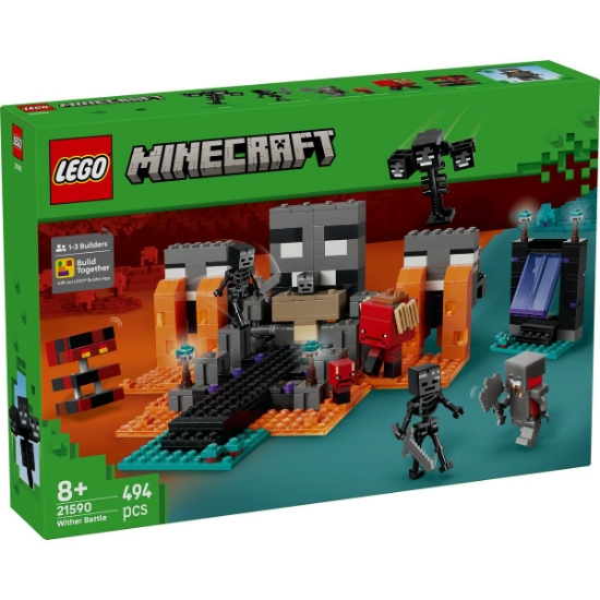 Imagine LEGO MINECRAFT LUPTA CU WITHER 21590