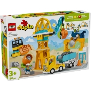 Imagine LEGO DUPLO SANTIER SI VEHICULE DE CONSTRUCTII 3 IN 1 10476