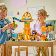 Imagine LEGO DUPLO SANTIER SI VEHICULE DE CONSTRUCTII 3 IN 1 10476