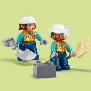 Imagine LEGO DUPLO SANTIER SI VEHICULE DE CONSTRUCTII 3 IN 1 10476