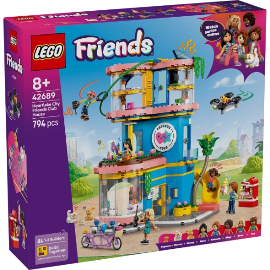 Imagine LEGO FRIENDS CLUBUL PRIETENILOR DIN ORASUL HEARTLAKE 42689