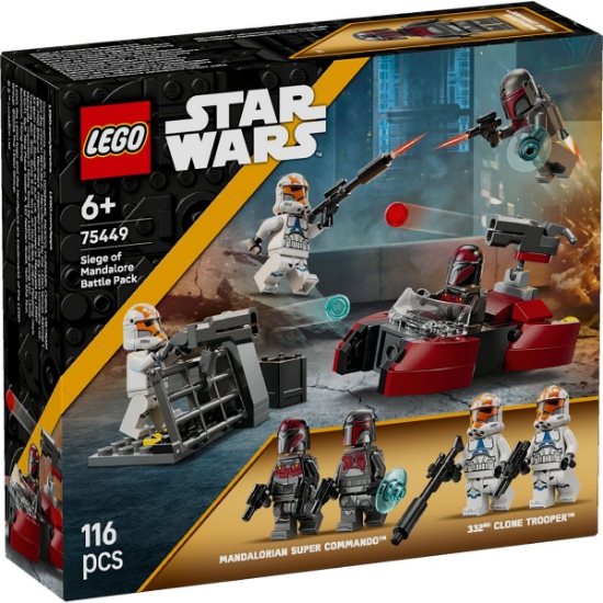 Imagine LEGO STAR WARS PACHET DE LUPTA ASEDIUL DE PE MANDALORE 75449