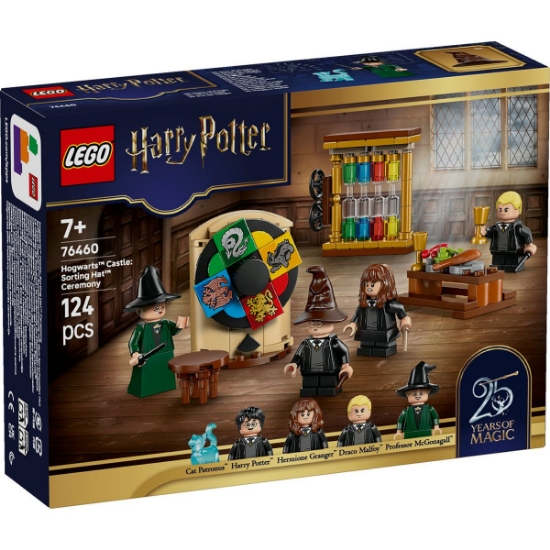 Imagine LEGO HARRY POTTER CASTELUL HOGWARTS CEREMONIA JOBENULUI MAGIC 76460
