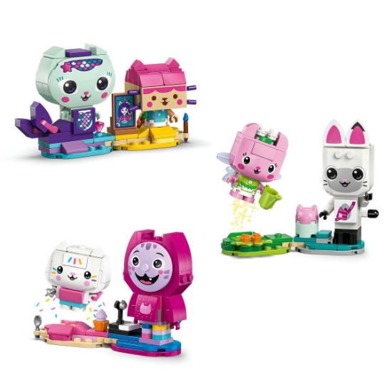 Imagine LEGO GABBYS DOLLHOUSE PRIETENELE PISICUTE DIN CARAMIZI ALE LUI GABBY 11215