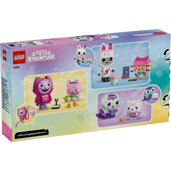 Imagine LEGO GABBYS DOLLHOUSE PRIETENELE PISICUTE DIN CARAMIZI ALE LUI GABBY 11215