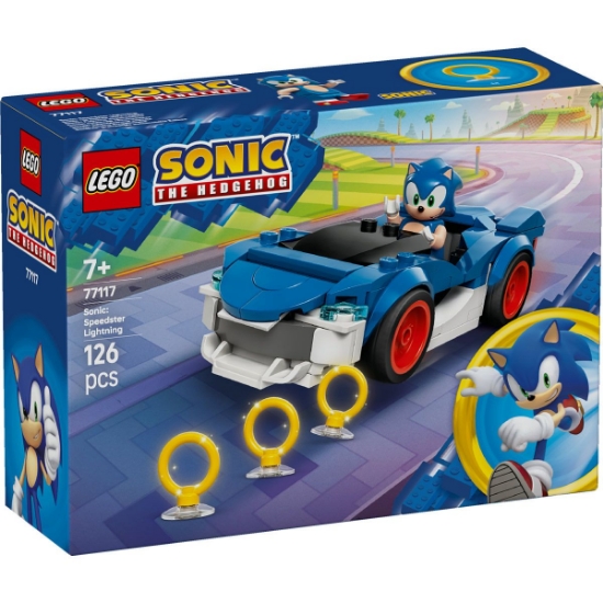 Imagine LEGO SONIC SPEEDSTER LIGHTNING 77117