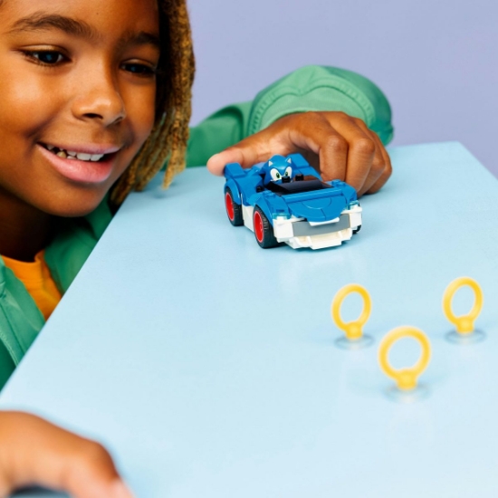 Imagine LEGO SONIC SPEEDSTER LIGHTNING 77117