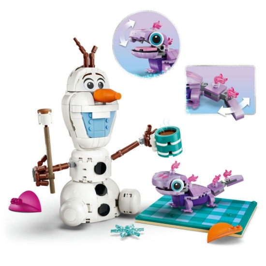 Imagine LEGO DISNEY FROZEN DISTRACTIE LA PICNIC CU OLAF SI BRUNI 43287
