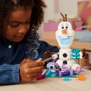 Imagine LEGO DISNEY FROZEN DISTRACTIE LA PICNIC CU OLAF SI BRUNI 43287