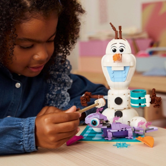 Imagine LEGO DISNEY FROZEN DISTRACTIE LA PICNIC CU OLAF SI BRUNI 43287