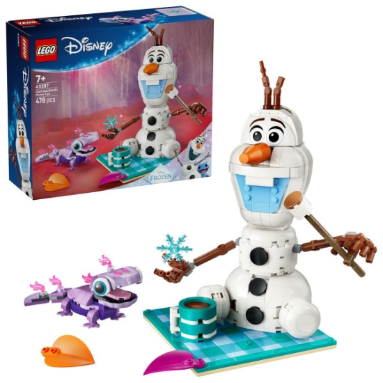 Imagine LEGO DISNEY FROZEN DISTRACTIE LA PICNIC CU OLAF SI BRUNI 43287