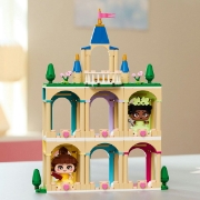 Imagine LEGO DISNEY PRINCESS MINIPRINTESELE BELLE SI TIANA LA CASTEL 43291