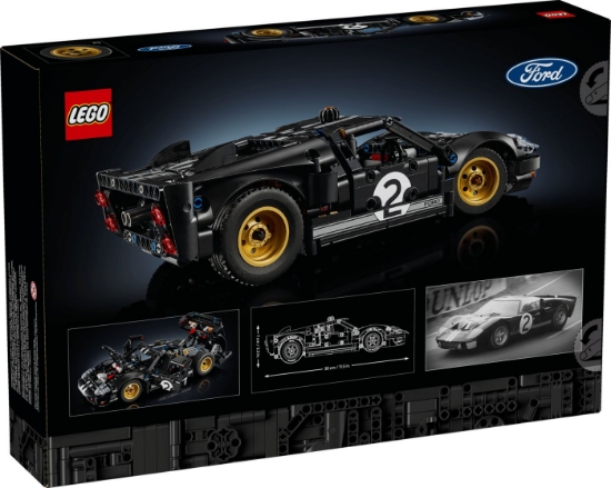 Imagine LEGO TECHNIC MASINA DE CURSE 1966 FORD GT40 MKII 42223