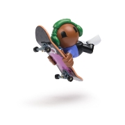 Imagine TECH DECH SK8 CREW PACHET PLACA SI FIGURINA 9.6CM CASTI VERZI