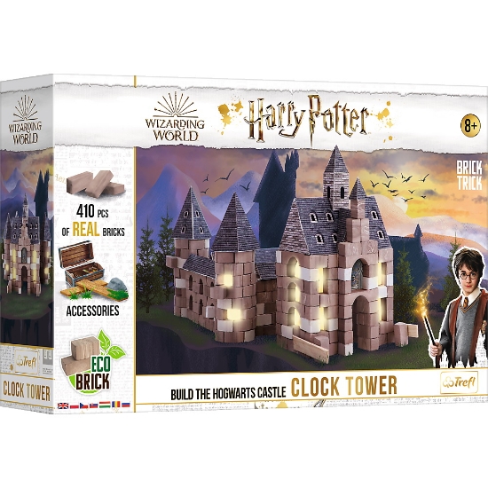 Imagine BRICK TRICK HARRY POTTER TURNUL CU CEAS