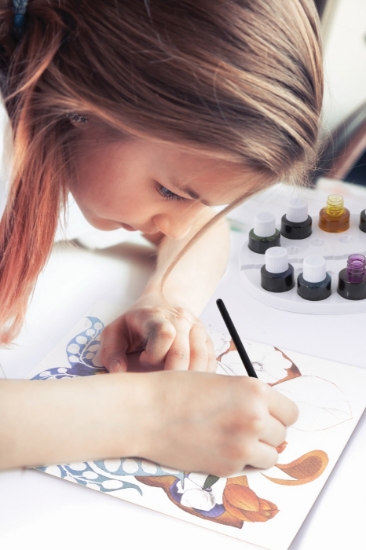 Imagine SET DESEN AS ART ACUARELA FLORI