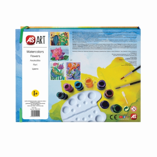 Imagine SET DESEN AS ART ACUARELA FLORI