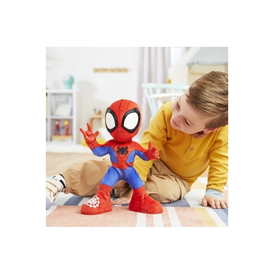 Imagine MARVEL SPIDEY SI PRIETENII SAI UIMITORI FIGURINA SPIDEY DE PLUS INTERACTIVA