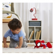 Imagine MARVEL SPIDEY SI PRIETENII SAI UIMITORI FIGURINA SPIDEY DE PLUS INTERACTIVA