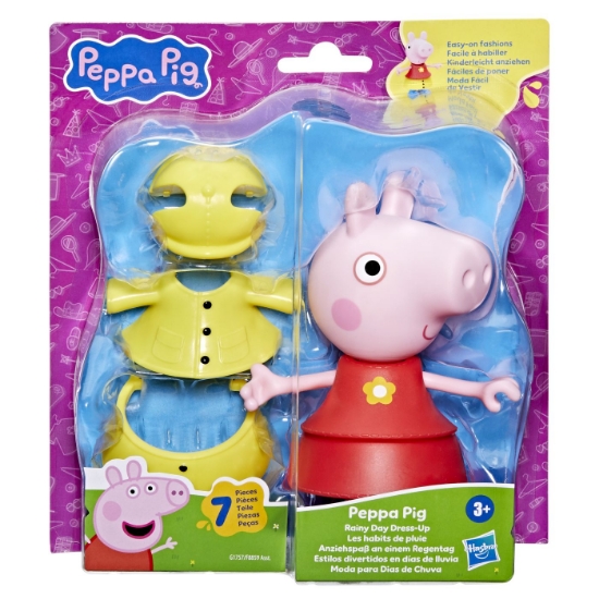 Imagine PEPPA PIG SET FIGURINA SI ACCESORII VESTIMENTARE PURCELUSA PEPPA PIG 15CM
