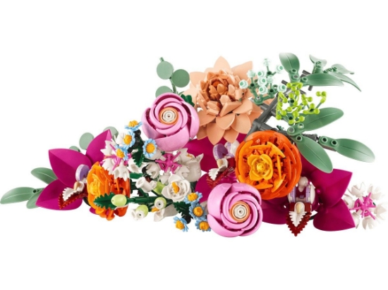 Imagine Lego Botanicals Buchet de flori roz 10342