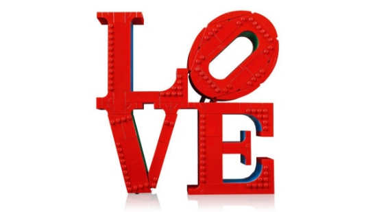 Imagine LEGO Art LOVE 31214