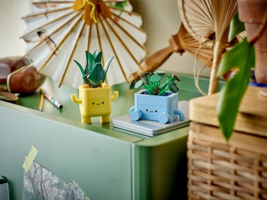 Imagine LEGO BOTANICALS PLANTE FERICITE 10349