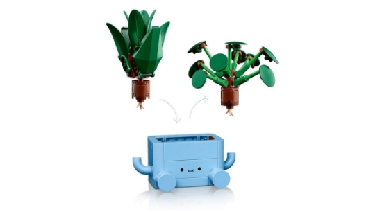 Imagine LEGO BOTANICALS PLANTE FERICITE 10349