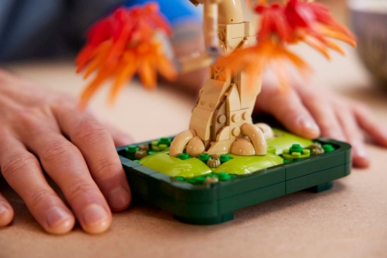 Imagine LEGO BOTANICALS BONSAI DE ARTAR JAPONEZ ROSU 10348