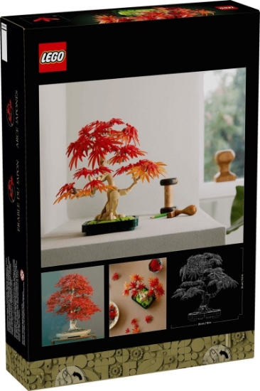 Imagine LEGO BOTANICALS BONSAI DE ARTAR JAPONEZ ROSU 10348