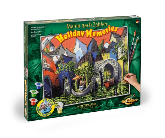 Imagine KIT PICTURA PE NUMERE SCHIPPER HOLIDAY MEMORIES