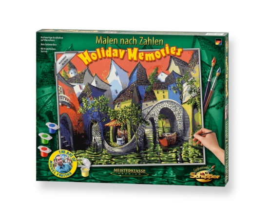 Imagine KIT PICTURA PE NUMERE SCHIPPER HOLIDAY MEMORIES