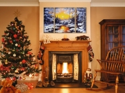 Imagine KIT PICTURA PE NUMERE SCHIPPER IARNA, 3 TABLOURI