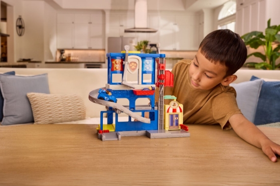 Imagine PATRULA CATELUSILOR CAUTARE SI SALVARE SET DE JOACA CU LANSATOR FIGURINE SI ACCESORII