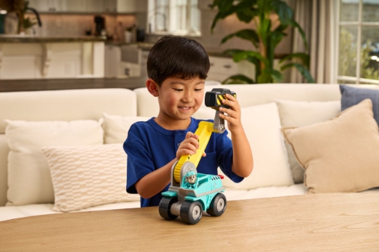 Imagine PATRULA CATELUSILOR RUBBLE SI ECHIPA VEHICUL MEGA HAMMER 